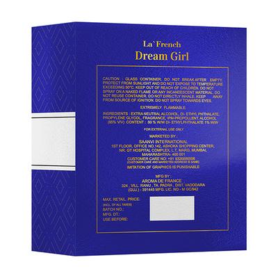 LA French Dream Girl Perfume For Women 85 ml - Women Perfumes (Edt/Edp)