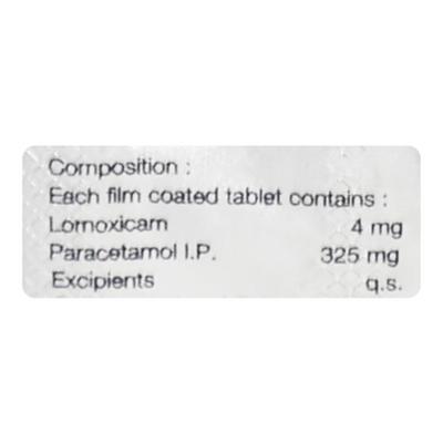 Lorsaid P 4mg Tablet 10'S - Pain relief-Nsa