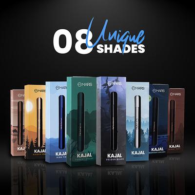 Mars Won't Smudge Won't Budge Smooth Glide Kajal - 06 Midnight Dreams 1.4 gm - Kajal & Kohls