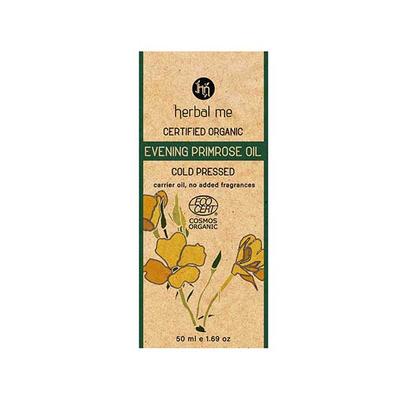HM Herbal Me 100% Organic Evening Primrose Oil 50ml - Essential Oils