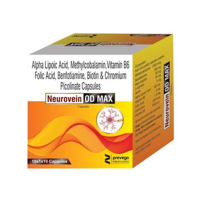 NEUROVEIN OD MAX Capsule 10's - Supplements-Vam