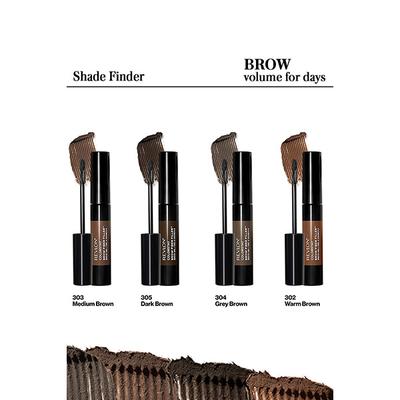 Revlon Colorstay Brow Fiber Filler Gel - Medium Brown 6.8 ml - Eyebrow Pencils & Enhancers