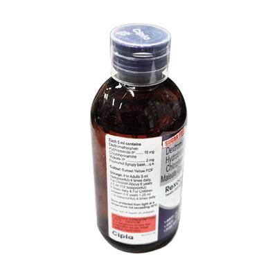REXCOF DX SUGAR FREE Cough Syrup 100ml - Cough And Cold-Cou