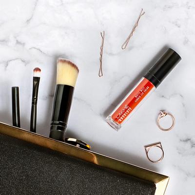 Lakme Absolute Matte Melt Liquid Lip Color Crushed Caramel 6 Ml - Liquid Lipsticks