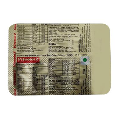 Vitomin Z Tablet 10'S - Supplements-Vam