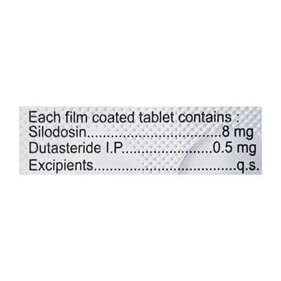 SILDOSIN D Tablet 15's - Bladder And Prostate Disorders-Dru
