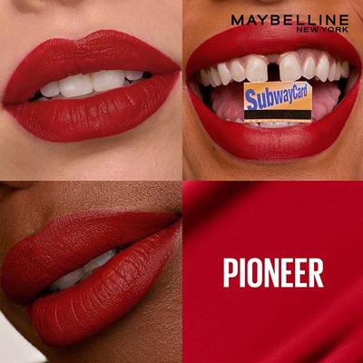Maybelline New York Super Stay Matte Ink Lip Colour, 20 Pioneer 5 ml - Lipsticks