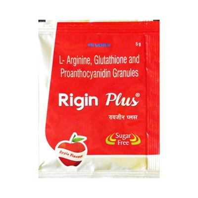 Rigin plus Sugar Free Apple Flavour Sachet 5gm - Supplements-Sup