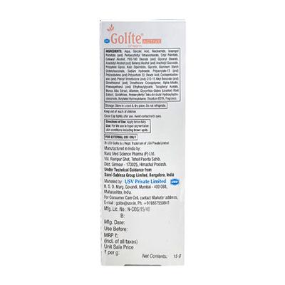 GOLITE ACTIVE Cream 15gm - Dry Skin-Emo
