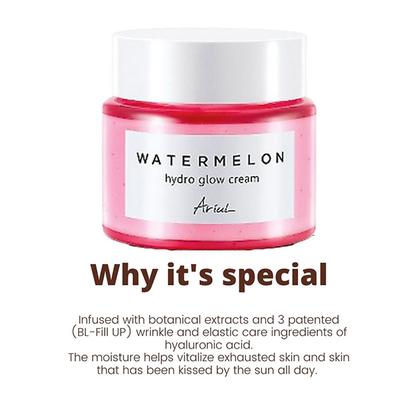 Ariul Watermelon Hydro Glow Cream 55 ml - Face Creams