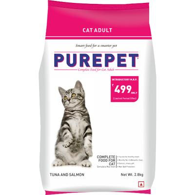 Purepet Adult Cat Food - Tuna and Salmon 2.8 kg - Petfood