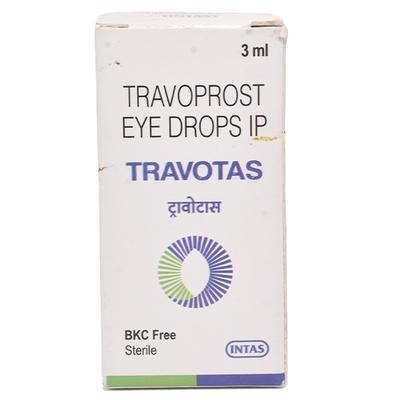 TRAVOTAS 0.004% Eye Drops 3ml - Glaucoma-Ant