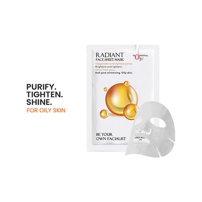 O3+ Facialist Radiant Face Sheet Mask 30 ml - Face Mask