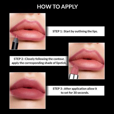 Star's Cosmetics Lipglide Pencil, Light Weight, Long Lasting Lip Liner Pencil (No.06 Raisin) 1.2 gm - Lip Liners