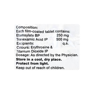 Tranlok E Tablet 10'S - Bleeding Disorders-Hae