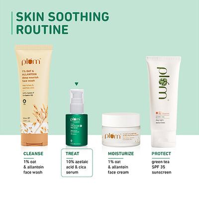 Plum Thinkderma 10% Azelaic Acid & Cica Face Serum 100% Vegan 30 ml - Face Serum