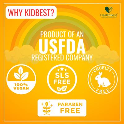 HealthBest Kidbest Appetite Stimulant Syrup 200 ml - Herbal Dietary Supplement