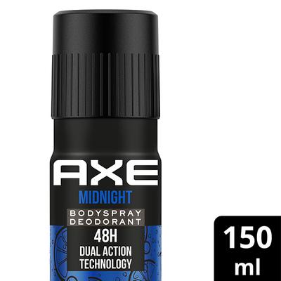 Axe Midnight Sparkling Fruity Fragrance Deodorant Bodyspray 72h Dual Action Technology 150ml - Men Deodorants/Roll-Ons