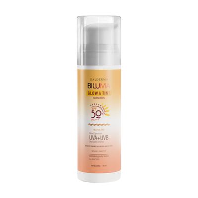 Biluma Glow & Tint Sunscreen Gel - Neutral 50 ml - Face Sunscreen