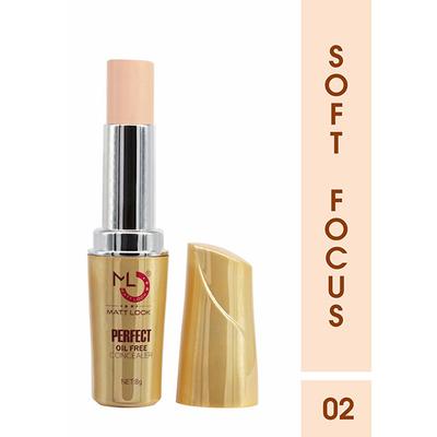 Matt Look Perfect Oil Free Concealer, Face Makeup, Soft Focus 8 gm - Concealer