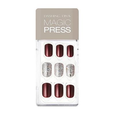 Dashing Diva Magic Press Nail - Wine and Sparkle 1's - Nail Care