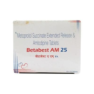 Betabest AM 25mg Tablet 10'S - Hypertension-Bet