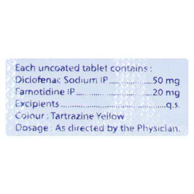 DICLOZED F Tablet 10's - Pain relief-Nsa
