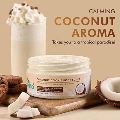 Mcaffeine Coconut Cookie Body Scrub 175 gm - Scrubs & Exfoliants