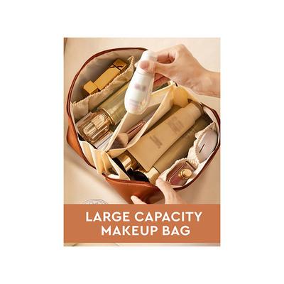 Gubb Makeup Organiser Bag Brown 270 gm - Makeup Bags & Cases