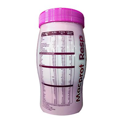 MACPROT RESP GLUTEN FREE STRAWBERRY FLAVOUR Powder 200g - Supplements-Sup