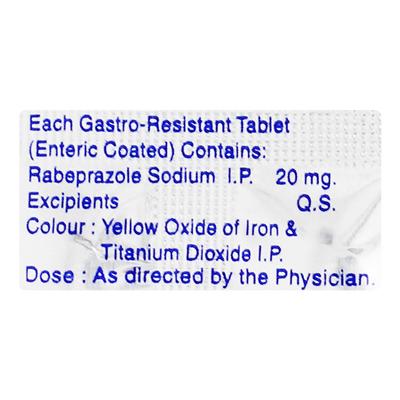 SUZOL 20 Tablet 10's - Ulcer/Reflux/Flatulence-Aaa