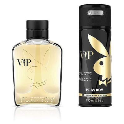 Playboy Vip Set (Eau de Toilette100ml + Deo150ml) 250 ml - Perfumes (Edt/Edp)