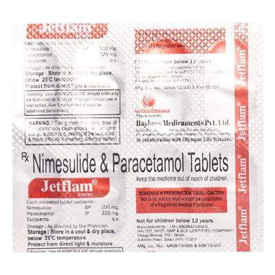 JETFLAM Tablet 10's - Pain relief-Nsa