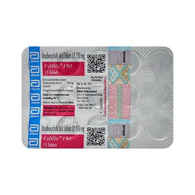 Udiliv 150mg Tablet 15'S - Cholelithiasis/Gall Stones
