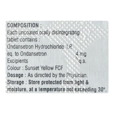 Onvin MD 4mg Tablet 10'S - Vomitting/Emesis-Ant