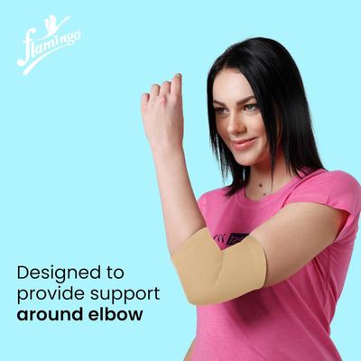 Flamingo Elbow Support (OC - 2021) (XL) - Beige - Abdomen/Neck/Arm/Elbow Supports