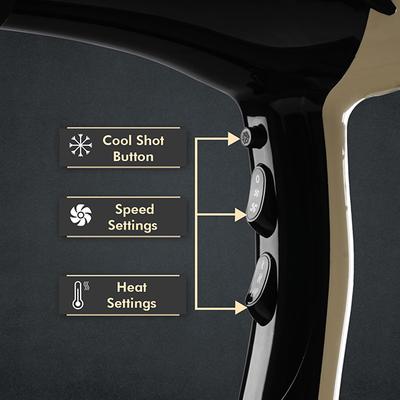 VEGA Professional Pro Dry 1800-2000W Hair Dryer for Salon Professionals & Home, (VPVHD-04) 1's - Hair Dryers