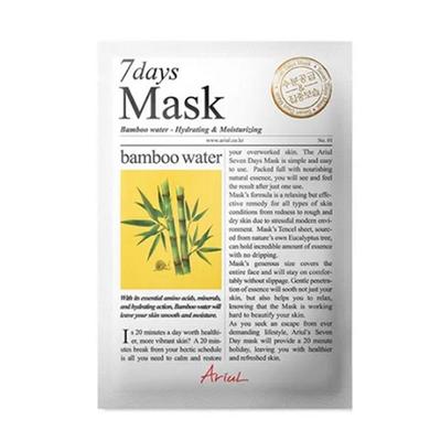 Ariul Seven Days Mask Bamboo water 20 ml - Sheet Masks