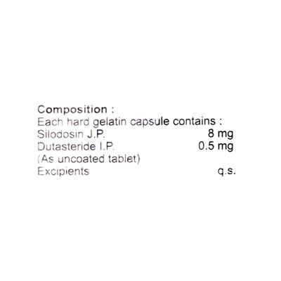 SILOCAP D Capsule 10's - Bladder And Prostate Disorders-Dru