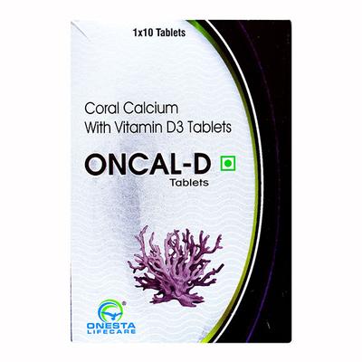 ONCAL D Tablet 10's - Supplements-Cal