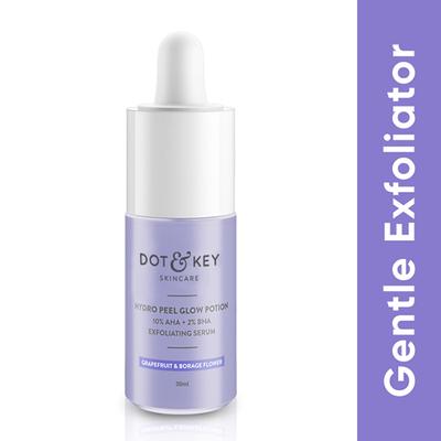 Dot & Key Hydro Peel Glow Potion Exfoliating Serum - Grapefruit & Borage Flower 30 ml - Face Serum