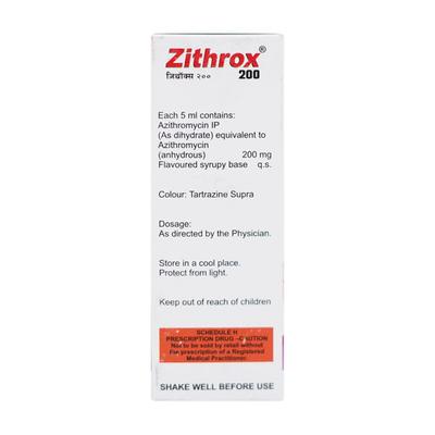 Zithrox 200mg Suspension 15ml - Bacterial Infections-Mac