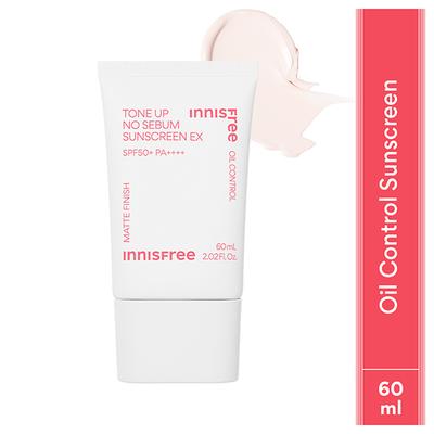 Innisfree Tone Up No Sebum Sunscreen 60 ml - Face Sunscreen