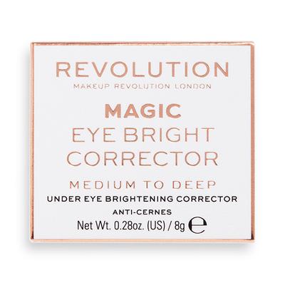 Makeup Revolution Eye Bright Under Eye Corrector Medium to Deep 8 gm - Eyeshadow, Bases & Primers