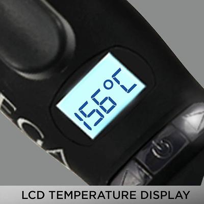 VEGA Long Curl Hair Curler-22 mm with Ceramic Coated Barrel and LCD Temperature Display (VHCH-04) Black 1's - Multi-Stylers