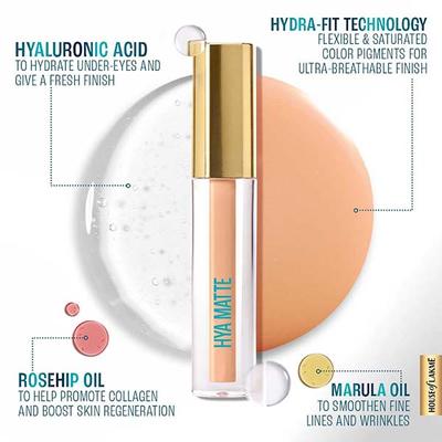 Lakme 9to5 Hya Matte Liquid Concealer Ivory 2 ml - Concealer