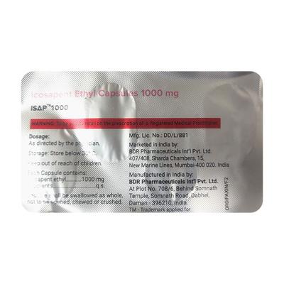ISAP 1000 Capsule 4's - General-P