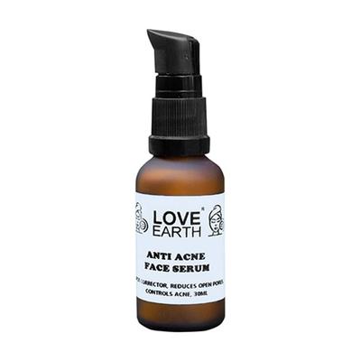 Love Earth Anti Acne Serum With Pure Vitamin C & Witch Hazel 30 ml - Face Serum