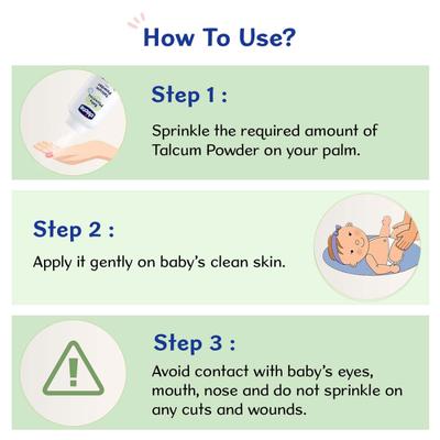 Chicco Baby Moments Talcum Powder (0+ Months) - Rice Starch & Allantoin 150 gm - Baby Grooming