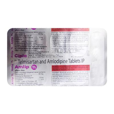 AMLIP TL Tablet 10's - Hypertension-Ana